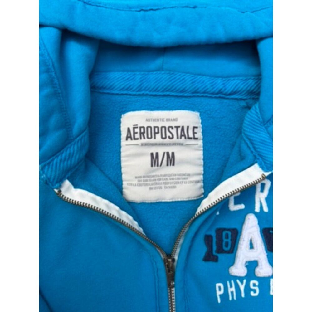 Blue Aeropostal Zip-Up Jacket - Picture 4 of 5